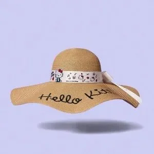 Sanrio | Accessories | Hello Kitty Large Straw Hat | Poshmark display picture 2